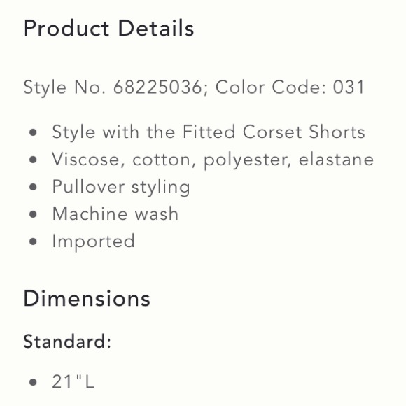 NWT! Anthropologie Fitted Corset Short Sleeve Top - Picture 7 of 7